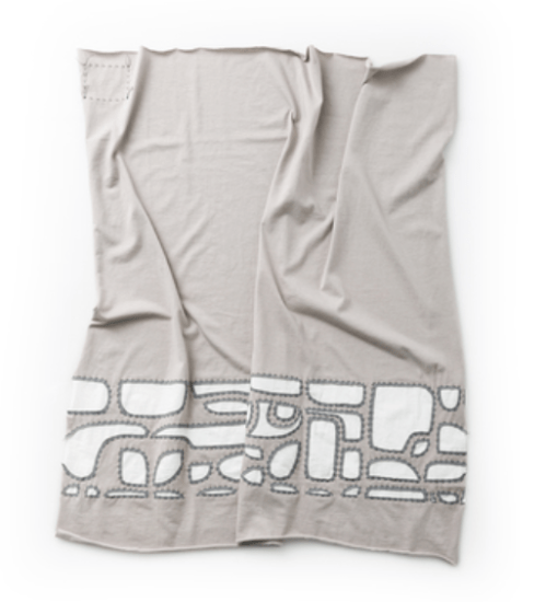 Alabama Chanin Baby Blanket